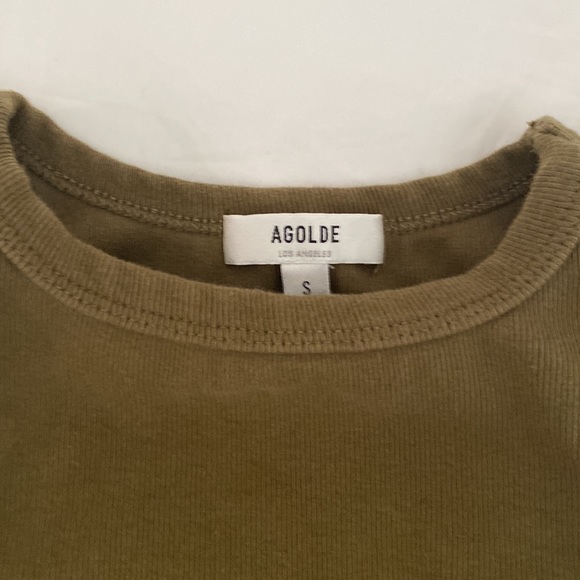 Green Agolde tank - Picture 3 of 4